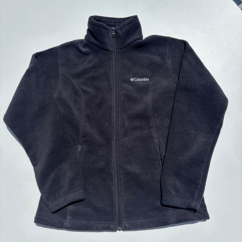 Columbia Sportswear black fleece jacket - M‎